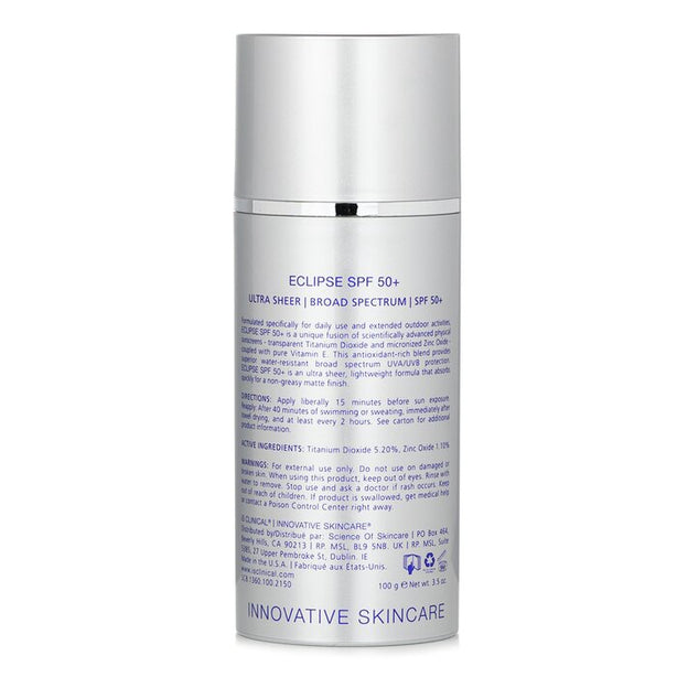 Eclipse Spf 50 Sunscreen Cream - 100ml/3.3oz