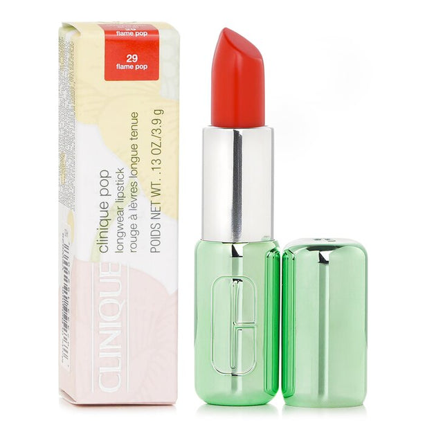 Pop Longwear Lipstick Shine - # 29 Flame Pop - 3.9g/0.13oz