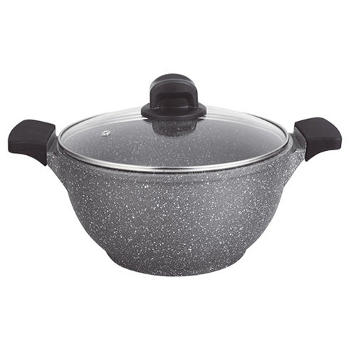 La gourmet Shogun Kyoto 28cm Non-stick Casserole with Glass Lid (Induction)