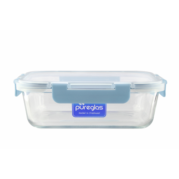 La gourmet Pureglass Rect Container 640ML
