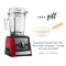 Vitamix High Performance Blender - Ascent Series A2500i (Red) + FREE Greenchef 24cm Ceramic Non-stick Deep Frying Pan