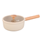La Gourmet Shogun Ivory Ceragan 20cm Saucepan with Glass Lid