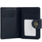 Coach Medium Corner Zip Wallet In Signature Jacquard in Navy/ Midnight Navy CU987