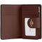 Coach Medium Corner Zip Wallet In Signature Canvas in Tan/ Brown CW786