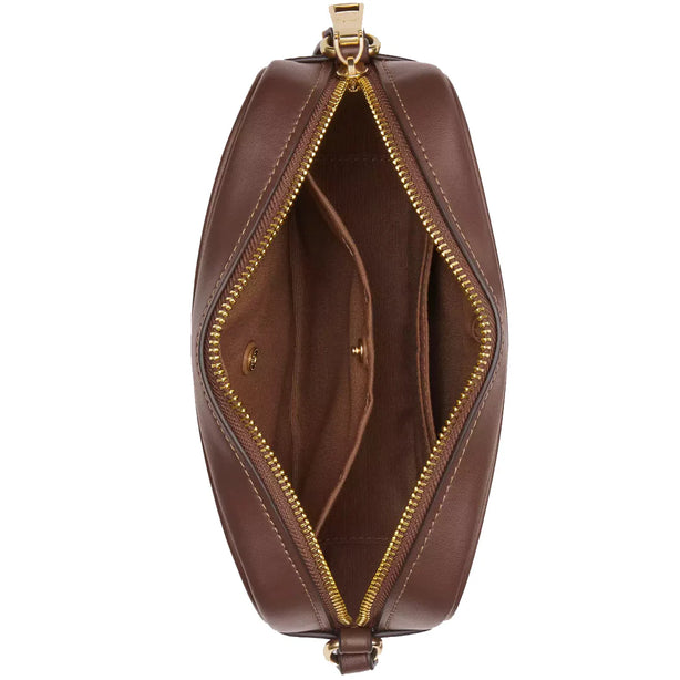 Coach Mini Jamie Camera Bag In Signature Canvas in Tan/ Brown CY752