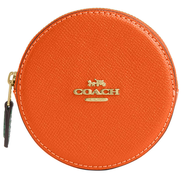 Coach Orange Coin Case - Spice Orange CAN29