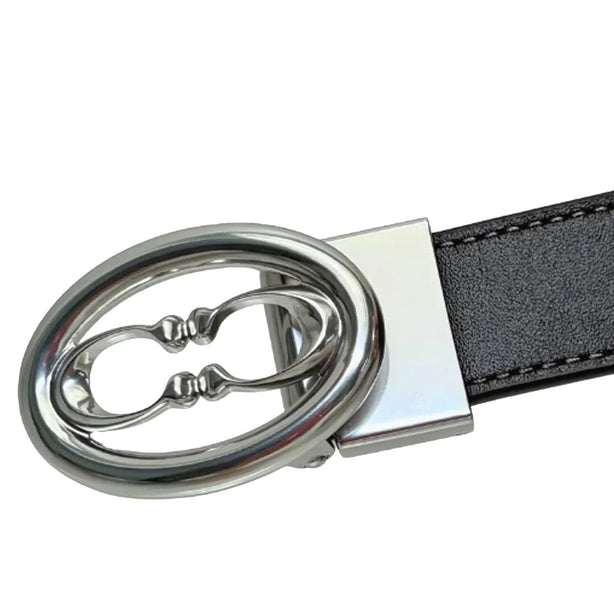 Coach Buckle Cut To Size Belt, 25 Mm - Black Maple CZ444