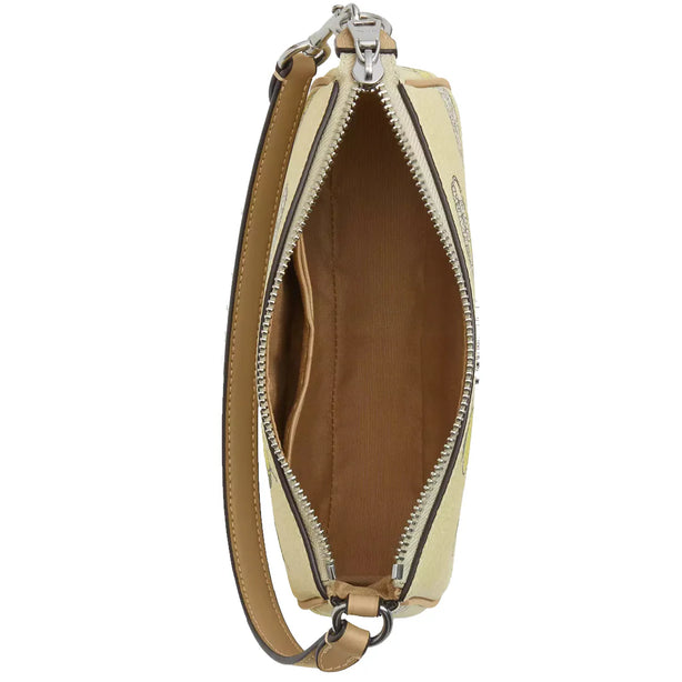 Coach Nolita 19 Wristlet/ Top Handle/ Clutch Bag With Lemon Print - Garden Glade Multi CAL26