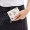 Coach Snap Wallet With Shell Print - Chalk Multi CBO73