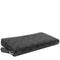 Coach Accordion Wallet In Signature Canvas - Charcoal/ Black CY405