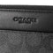 Coach Accordion Wallet In Signature Canvas - Charcoal/ Black CY405