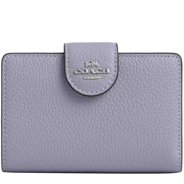Coach Medium Corner Zip Wallet - Mist CBO41