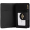 Coach Medium Corner Zip Wallet In Signature Canvas - Tan/ Black CW786