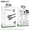 Acefast C20-03 USB-C to USB-C 60W Aluminum Alloy Charging Data Cable (1.2m) - Black