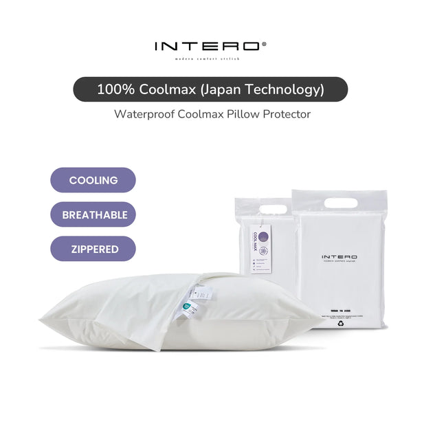 Intero I Shield Guard I Waterproof Coolmax I Pillowcase (2 Pieces)