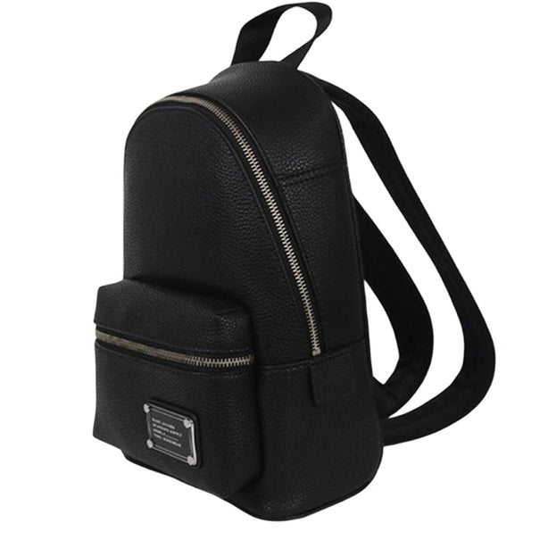 Marc Jacobs Workwear Leather Small Backpack Bag - Black 4P4HBP005H01