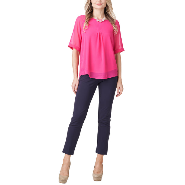 Joan Allen Chiffon Blouse