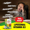 LABO Nutrition Liposomal Vitamin D3 1000IU for Strong Bones, Teeth, Muscle & Immune Health • First Vegan Sourced Vitamin D Supplement