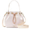 Kate Spade Kip Canvas Bucket Bag - Light Fawn Multi KL048