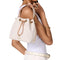 Kate Spade Kip Canvas Bucket Bag - Light Fawn Multi KL048