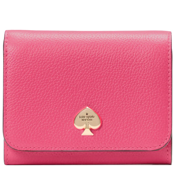 Kate Spade Kayla Small L-Zip Wallet - Rose Oil KK056