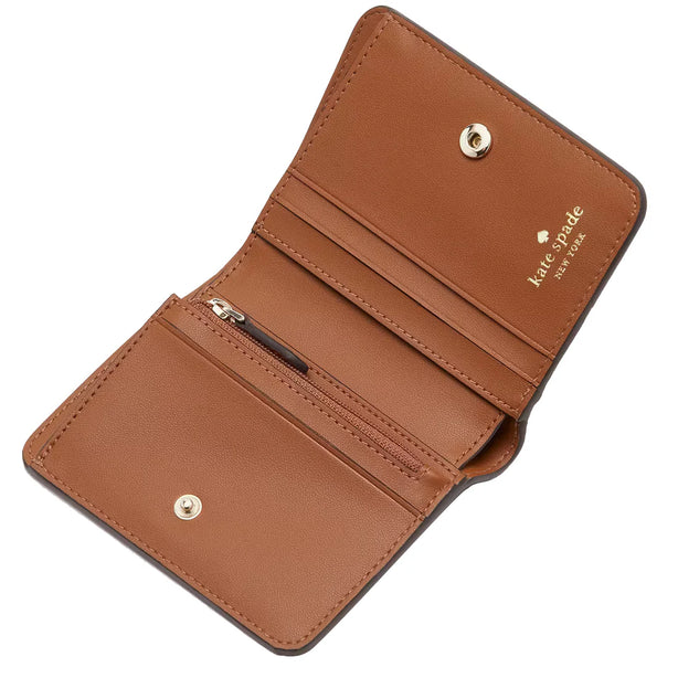 Kate Spade Lena Small Bifold Wallet - Warm Gingerbread KH788