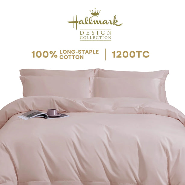 Long-Staple Cotton Bed Sheet – 1200TC - Pink