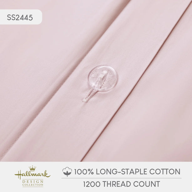 Long-Staple Cotton Bed Sheet – 1200TC - Pink