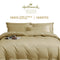 Long-Staple Cotton Bed Sheet – 1200TC - Khaki