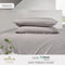 Pure Tencel Bed Sheet – 1200TC – Purple Grey