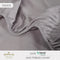 Pure Tencel Bed Sheet – 1200TC – Purple Grey
