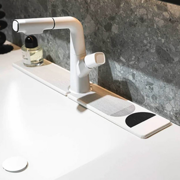 Diatomite kitchen sink mat