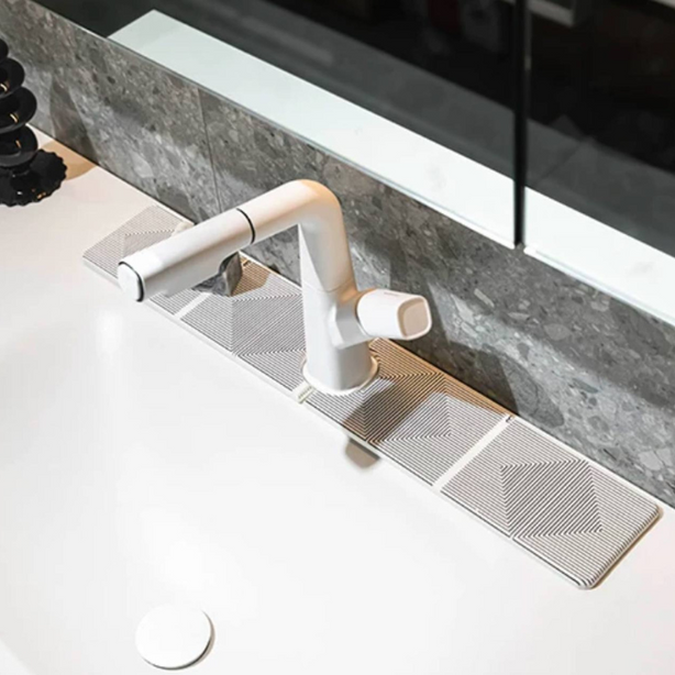 Diatomite kitchen sink mat