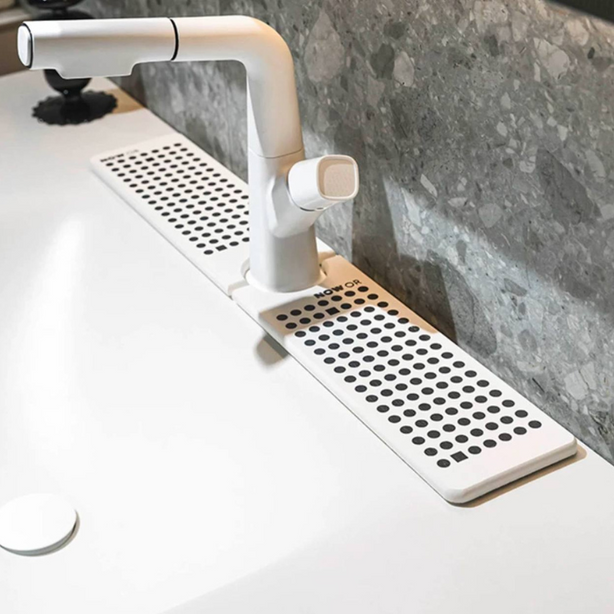 Diatomite kitchen sink mat