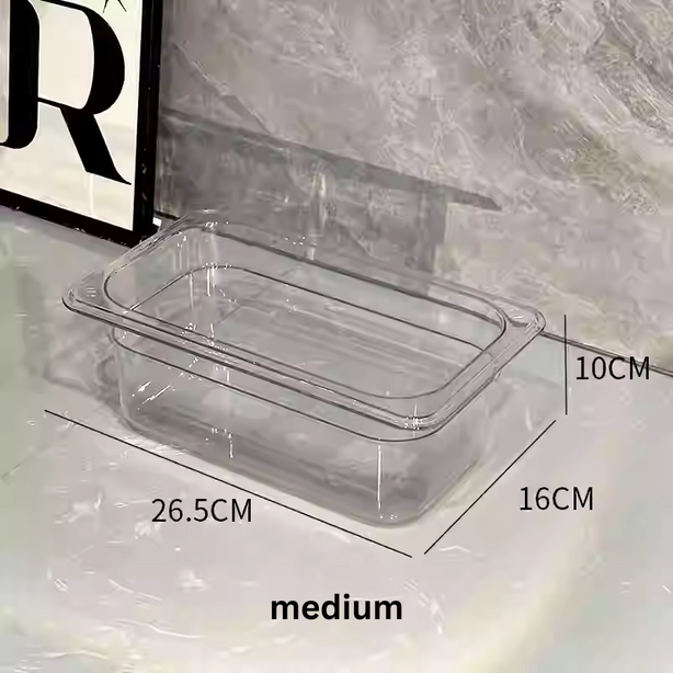 Under cabinet hanging storage containers