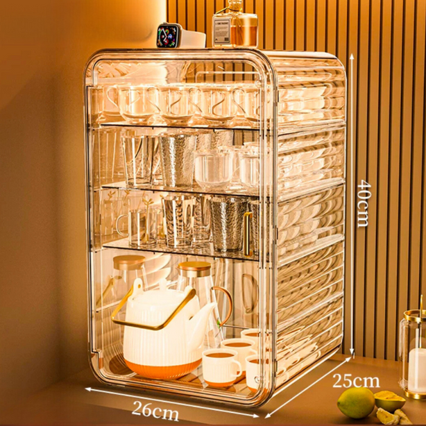 Aesthetic storage cabinet organise