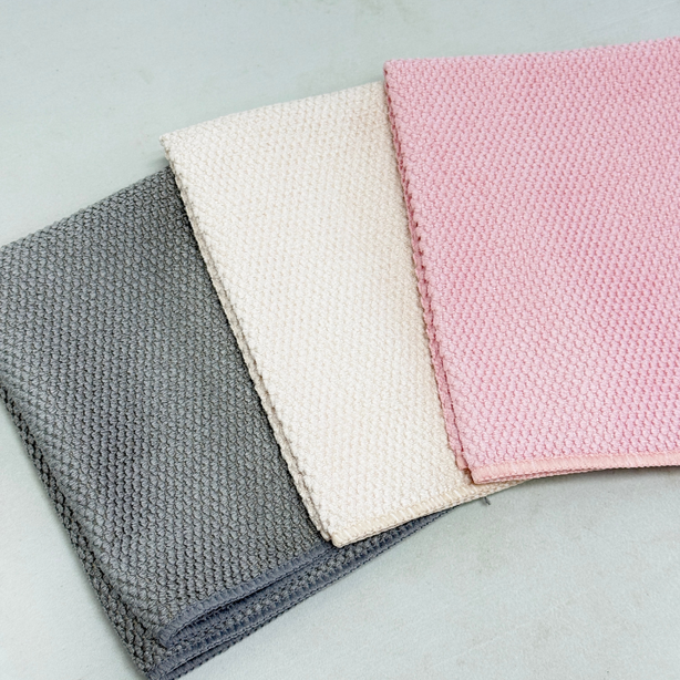 Waffle Pattern Cleaning Cloths, Microfiber Kitchen Towels (Pack of 3s)