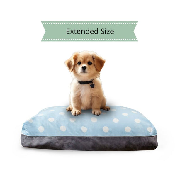Dreamcastle Large Cooling Dog Bed Polkadot Daisy