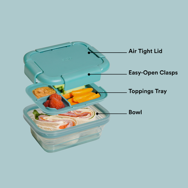 Stojo Collapsible Bento 650ml, Medium
