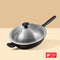 Meyer Midnight Series Nonstick Induction 32cm Stirfry with Lid and Helper Handle