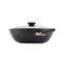 Meyer Accent Series Ultra-Durable Nonstick Induction 32cm Stirfry Pan with Glass Lid and Helper Handle