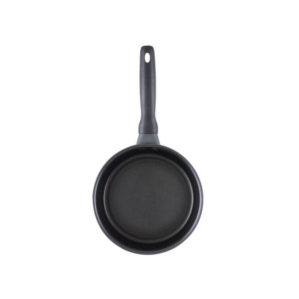 Meyer Midnight Series Nonstick Induction 16cm/1.9L Saucepan with Glass Lid