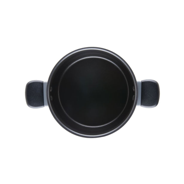 Meyer Midnight Series Nonstick Induction 20cm/3.8L Stockpot with Glass Lid