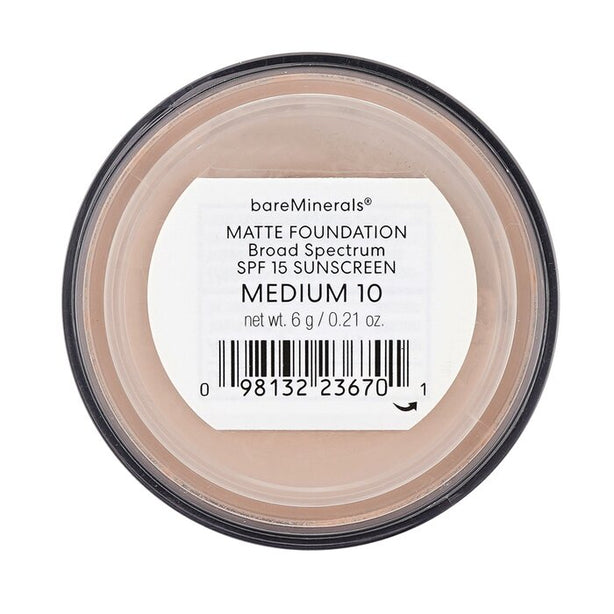 Bareminerals Matte Foundation Broad Spectrum Spf15 - - 6g/0.21oz
