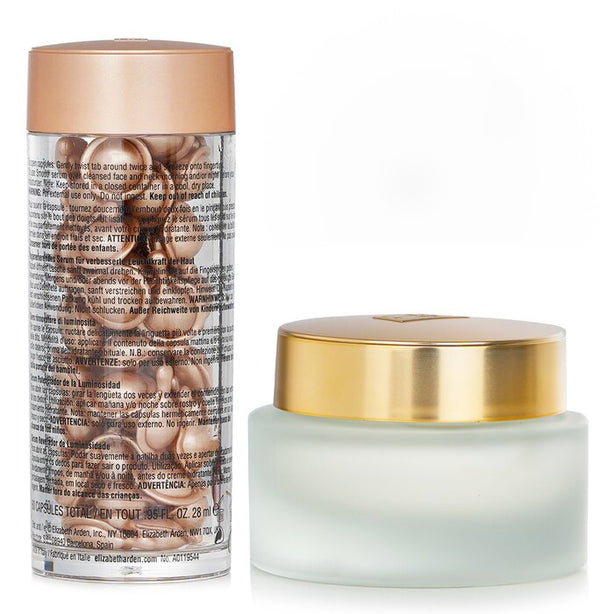 Elizabeth Arden Ceramide Vitamin C Capsules - Radiance Renewal Serum + Advanced Ceramide Lift And Firm Day Cream Spf 15 - 2pcs