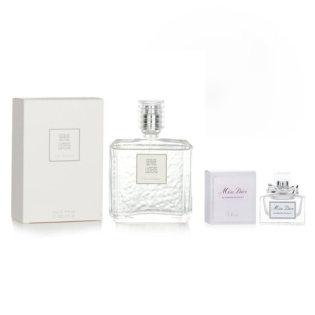 Serge Lutens Les Eaux De Politesse L'eau D'armoise Eau De Parfum Spray X Christian Dior Miss Dior Blooming Bouquet Eau De Toilette Spray - 2pcs