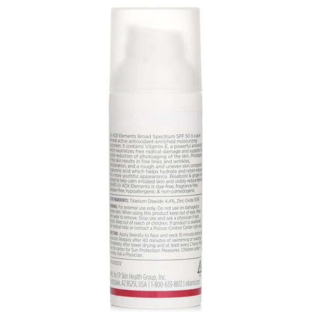 Uv Aox Elements Tinted Mineral Face Sunscreen Spf 50 - 48g/1.7oz