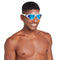 Zoggs Australia Adult Horizon Flex Titanium Lens White Swim Goggles Mask