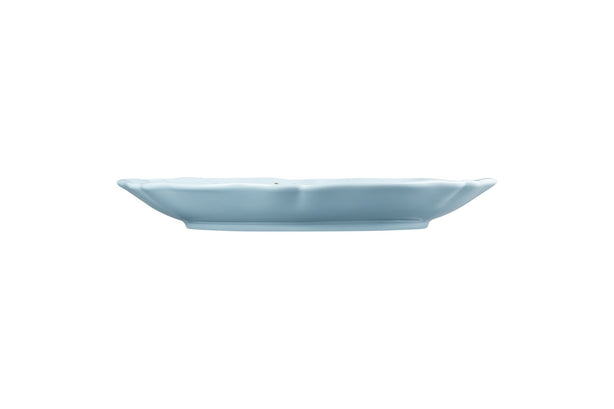 Le Creuset Frill Plate 25cm with Gold Decal