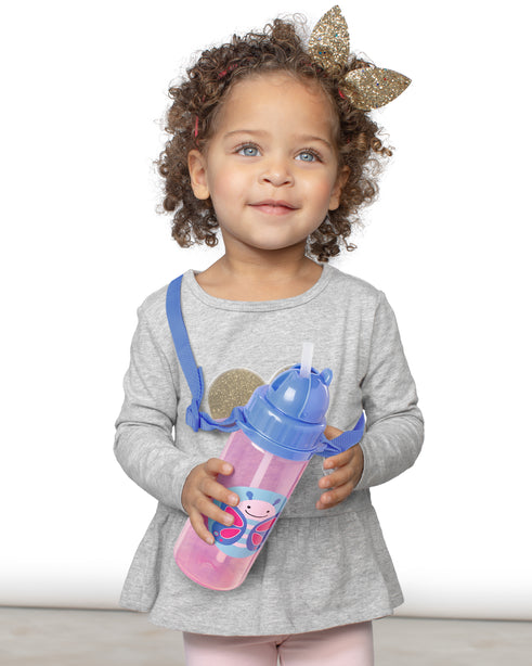 Skip Hop Zoo PP Straw Bottle (Long Strap)